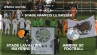 Football Ligue 2 : vidéo du match Stade Lavallois - Amiens SC du 17 février 2012. Le vendredi 17 février 2012 à Laval. Mayenne. 